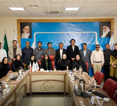 Joint and specialized meeting of Firooz Health Group, Standard Organization and Science and Technology Park of Qazvin Province